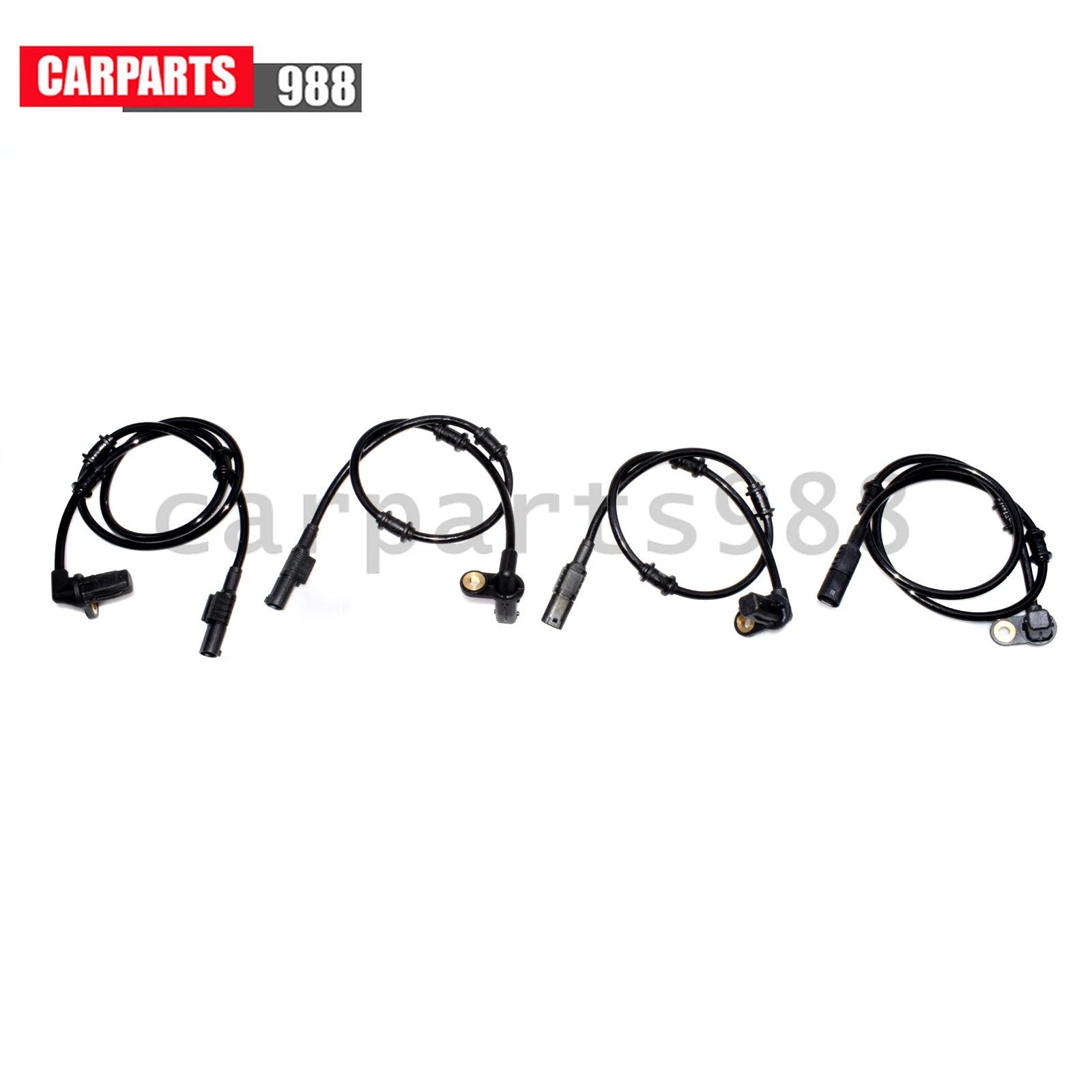 Set of 4 ABS Wheel Speed Sensor Front &Rear LH RH For Mercedes ML320 ML350 ML500 6B93BC-57