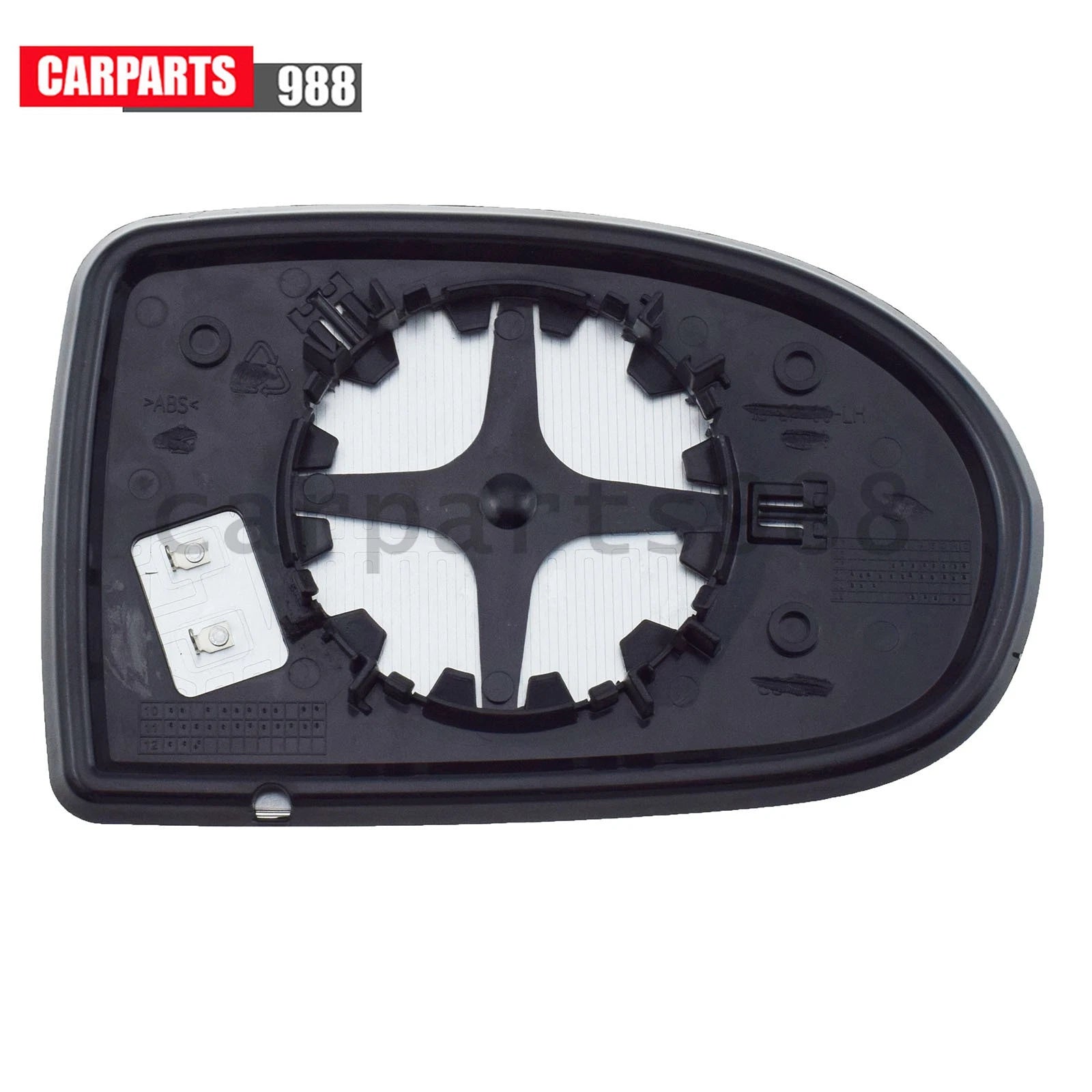 Left Rearview Mirror Glass Heated For 2007-2017 Jeep Compass Patriot 68000019AA 6B93BC-57