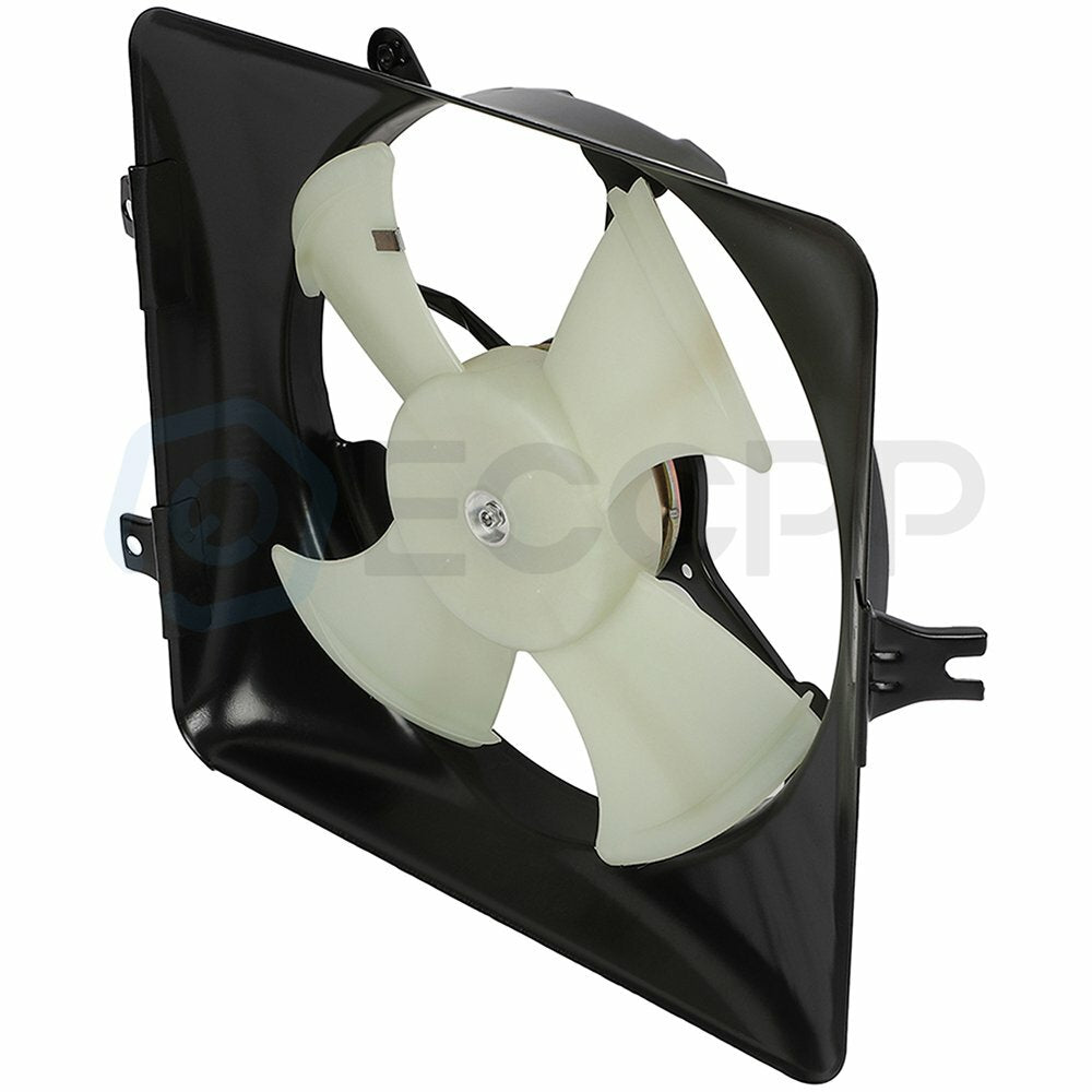 A/C Condenser Cooling Fan Assembly For 2003 2004 2005 2006 2007 Honda Accord 6B93BC-57