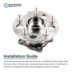 2P Wheel Hub Bearings Assembly Rear AWD For Toyota RAV4 2001 2002 2003 2004 2005 6B93BC-57