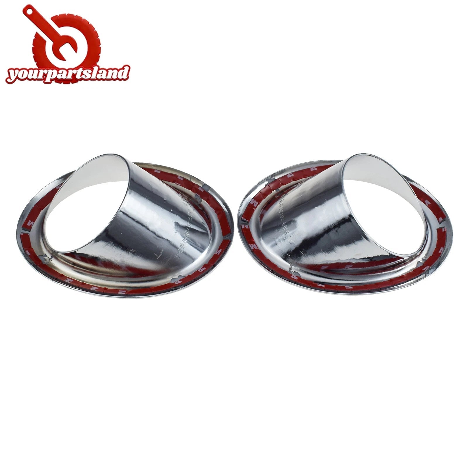 For NISSAN X-TRAIL XTRAIL T31 2011 2012 Chrome Front LH RH Lamp Cover Fog Light 6B93BC-57
