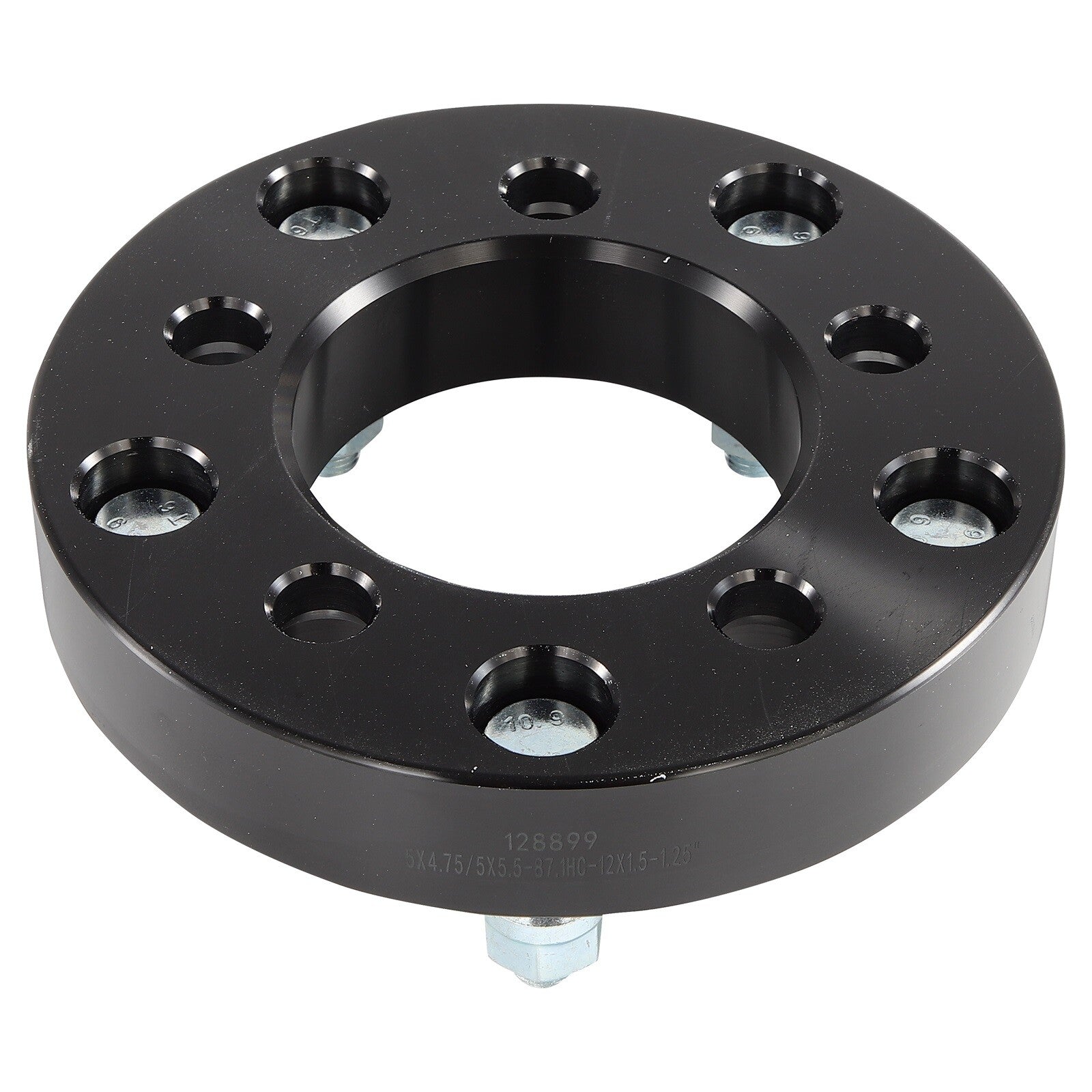 4 Pcs 1.25" 5x4.75 to 5x5.5 Wheel Adapters 12x1.5 For Chevy 5x120.65 to 5x139.7 6B93BC-57