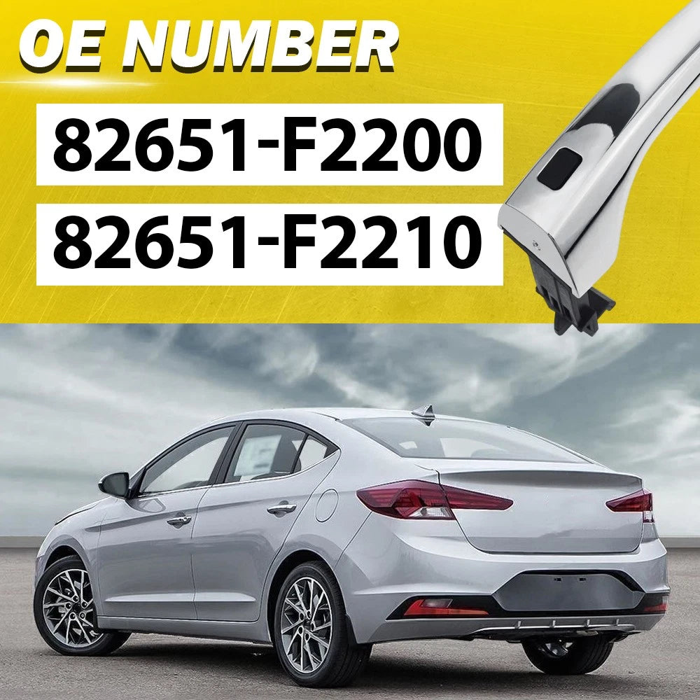 Door Front Left Handle Fit 2017-20 Exterior Hyundai Elantra Sedan w/ Smart Key A 6B93BC-57
