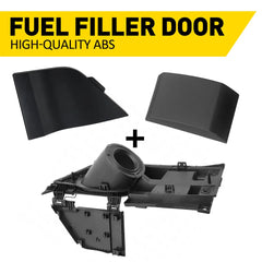 Fuel Filler Door Housing +Gas Cover For Ford Transit Van 150 250 350 15-23 US EA 6B93BC-57