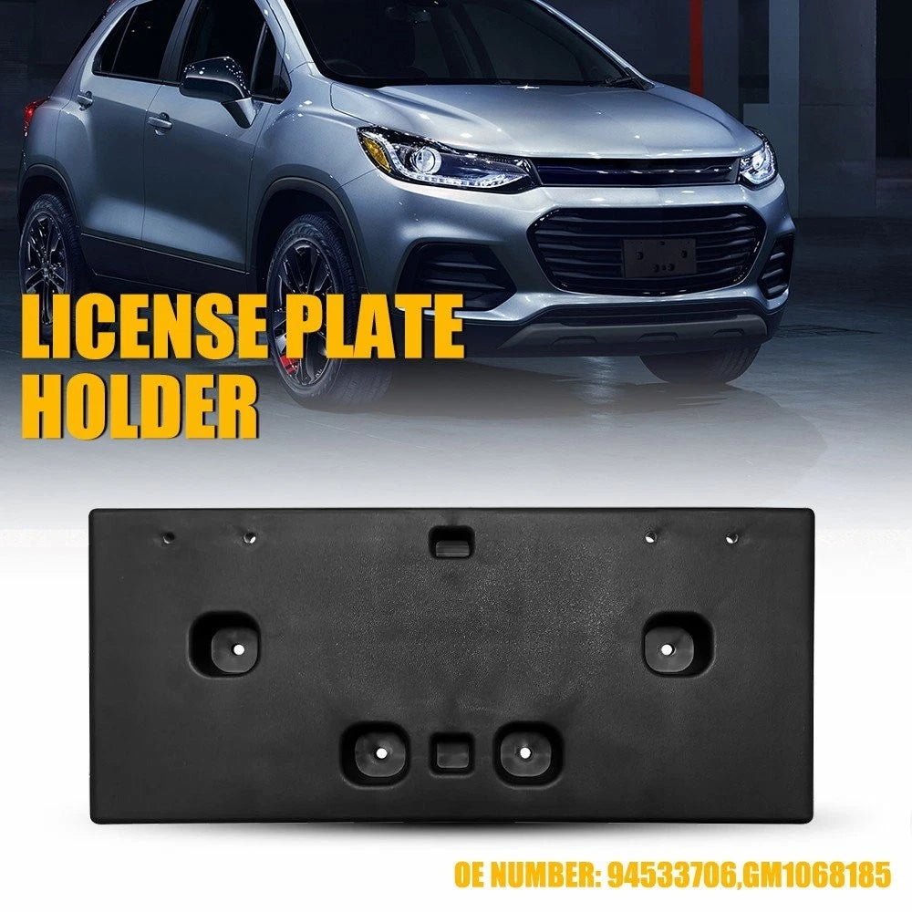 For 2017-2022 Chevrolet Trax Front License Plate Holder Frame Mounting Bracket A 6B93BC-57
