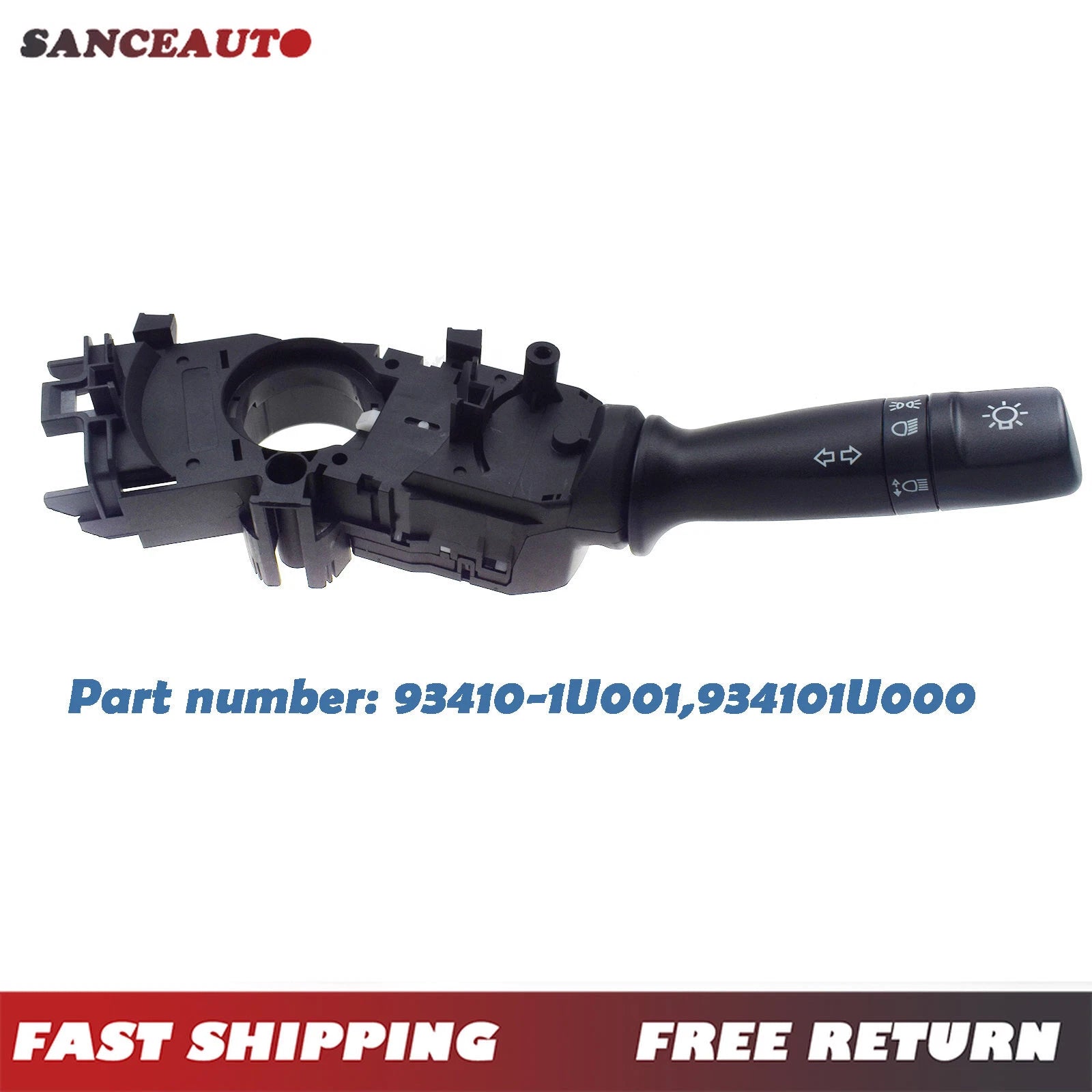 Headlight Turn Signal Switch for 2011-2017 Hyundai Elantra Kia Rio 934101U001 6B93BC-57