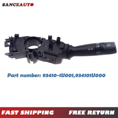 Headlight Turn Signal Switch for 2011-2017 Hyundai Elantra Kia Rio 934101U001 6B93BC-57