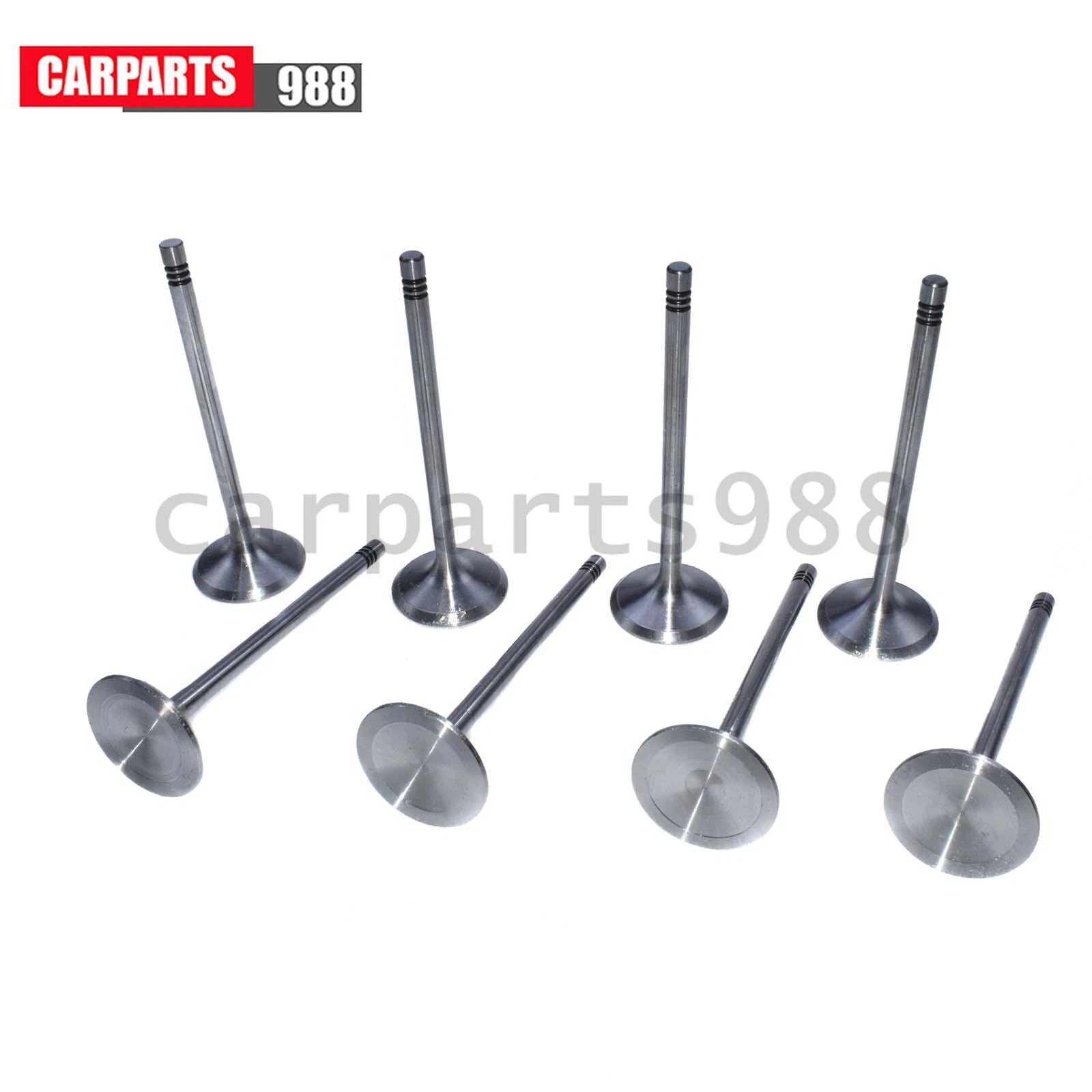 8Pcs Intake Valves 06D109601M For VW Audi A6 A5 A4 TT VW Eos Jetta GTI 2.0T 6B93BC-57