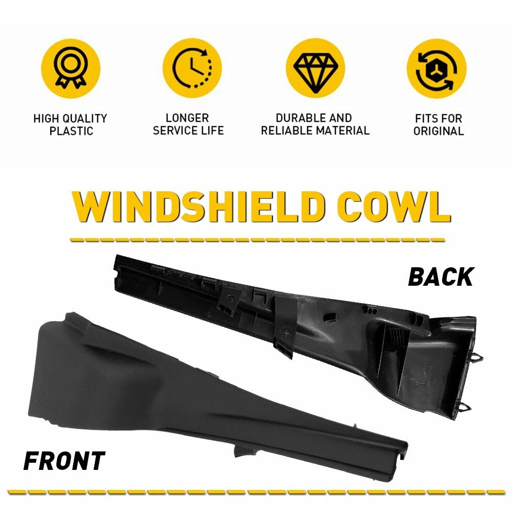 Front Windshield Pair Wiper Cowl Cover For NISSAN MURANO 2015-2017 66894-5BC0A 6B93BC-57