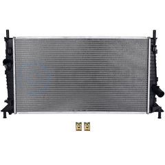 Aluminum Radiator & Condenser Cooling Kit For 04 05 2006 2007 2008 2009 Mazda 3