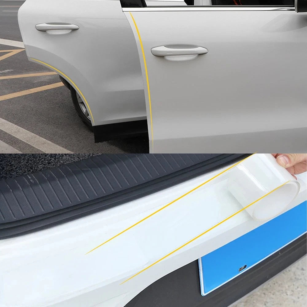 Car Paint Protection Vinyl Film Sticker Clear 300x5cm Anti-Scratch Sill Edge EOA 6B93BC-57