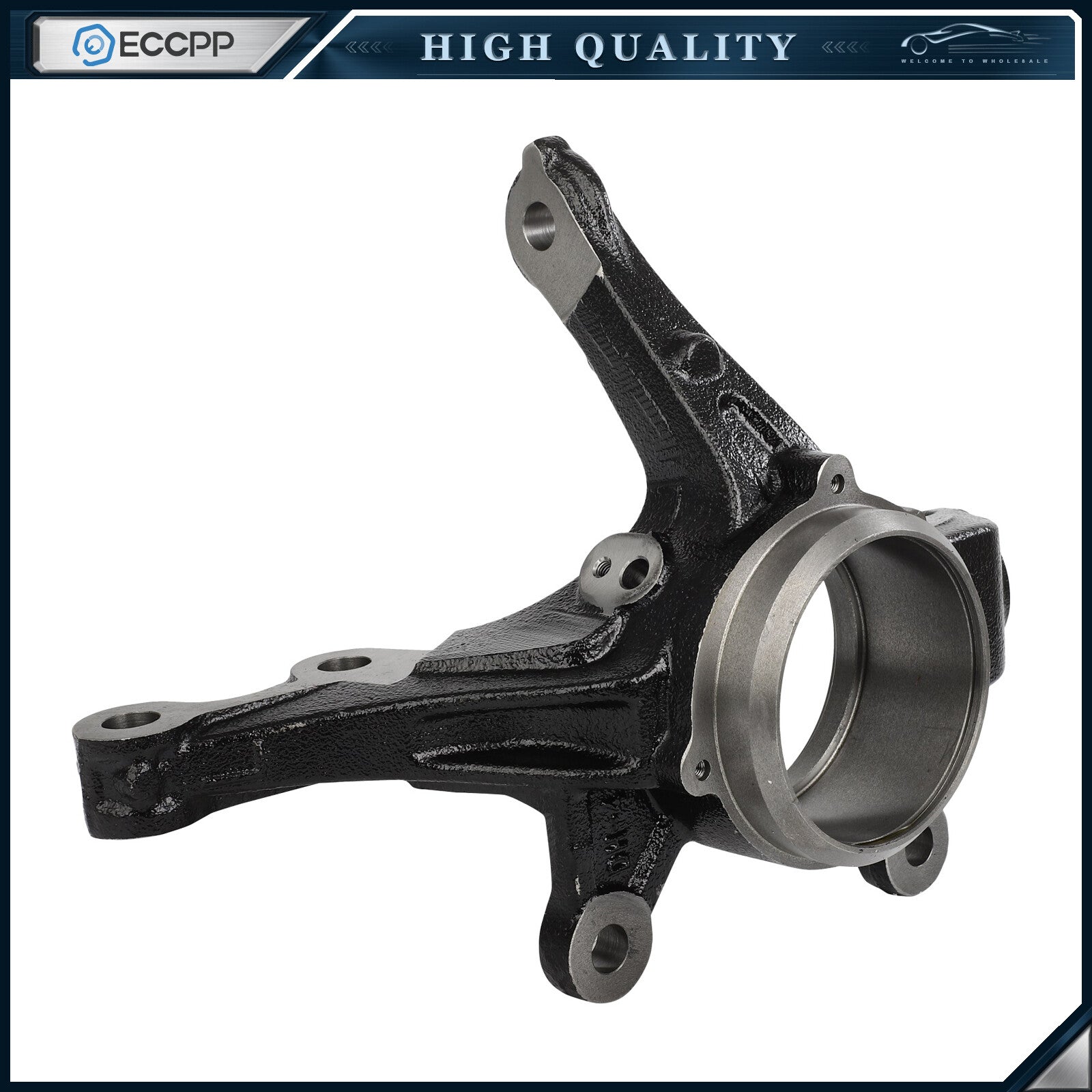 1X Front Left Driver Side Steering Knuckle For 2007 2008 2009 Honda CR-V L4 2.4L 6B93BC-57