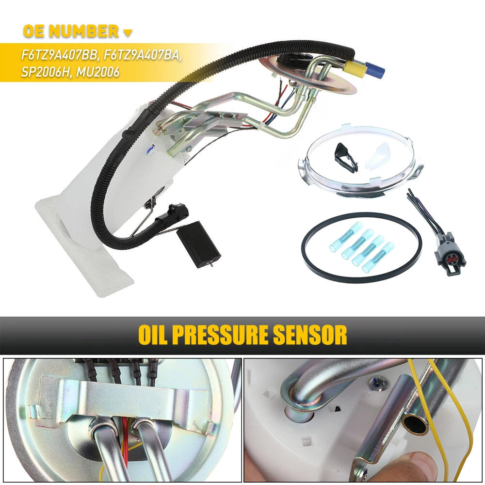 Fuel Pump for Ford F250 F150 F350 1992-1996 4.9L 5.8L 5.0L 7.5L 19 Gallon Tank 6B93BC-57