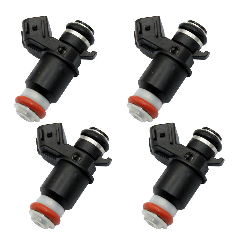 4 X Fuel Injector For Honda AquaTrax F12 F12X 02-07 R12 R12X 03-07 16450-HW1-672