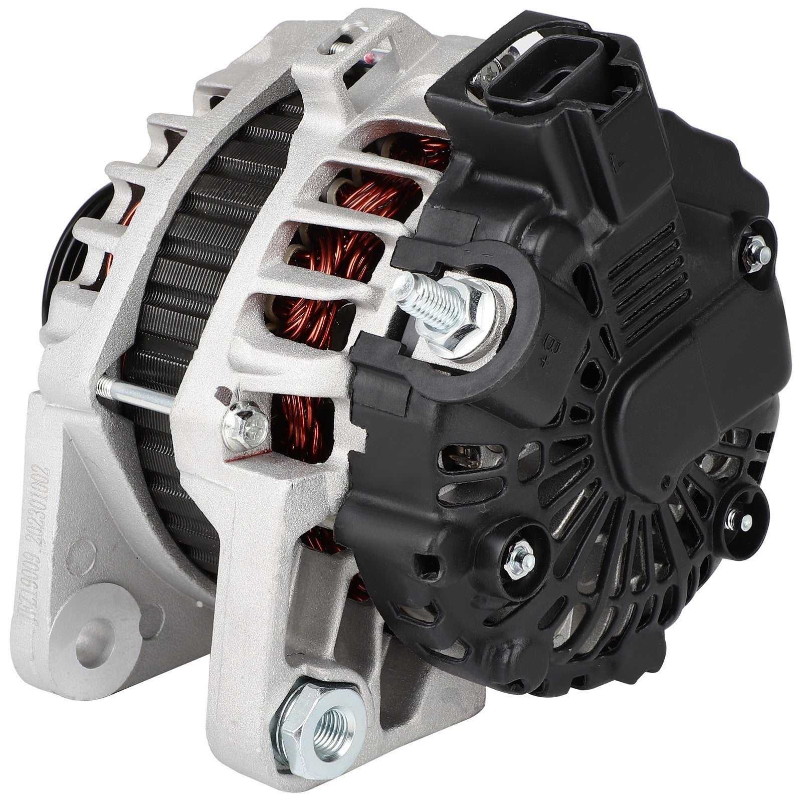 11471 Alternator for Kia Soul 2010-2011 L4 1.6L 90 A 12 Volt CW 6-Groove Pulley 6B93BC-57