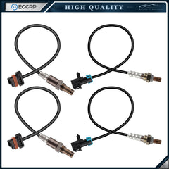 4pcs 02 Oxygen Sensor Downstream Upstream O2 for Chevrolet Chevy GMC Truck