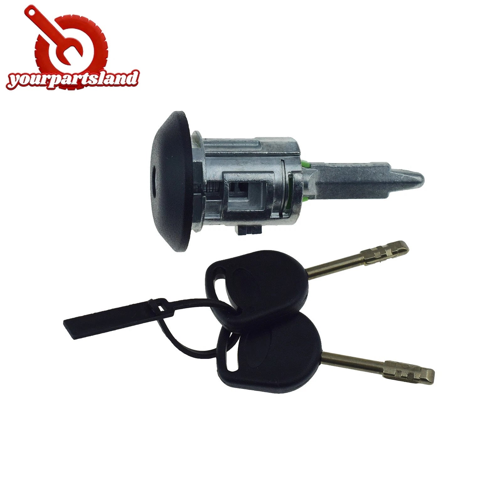 FRONT LEFT DOOR LOCK BARREL 4060639 FOR FORD TRANSIT MK7 06-14 MK6 00-06 W/ 2Key 6B93BC-57