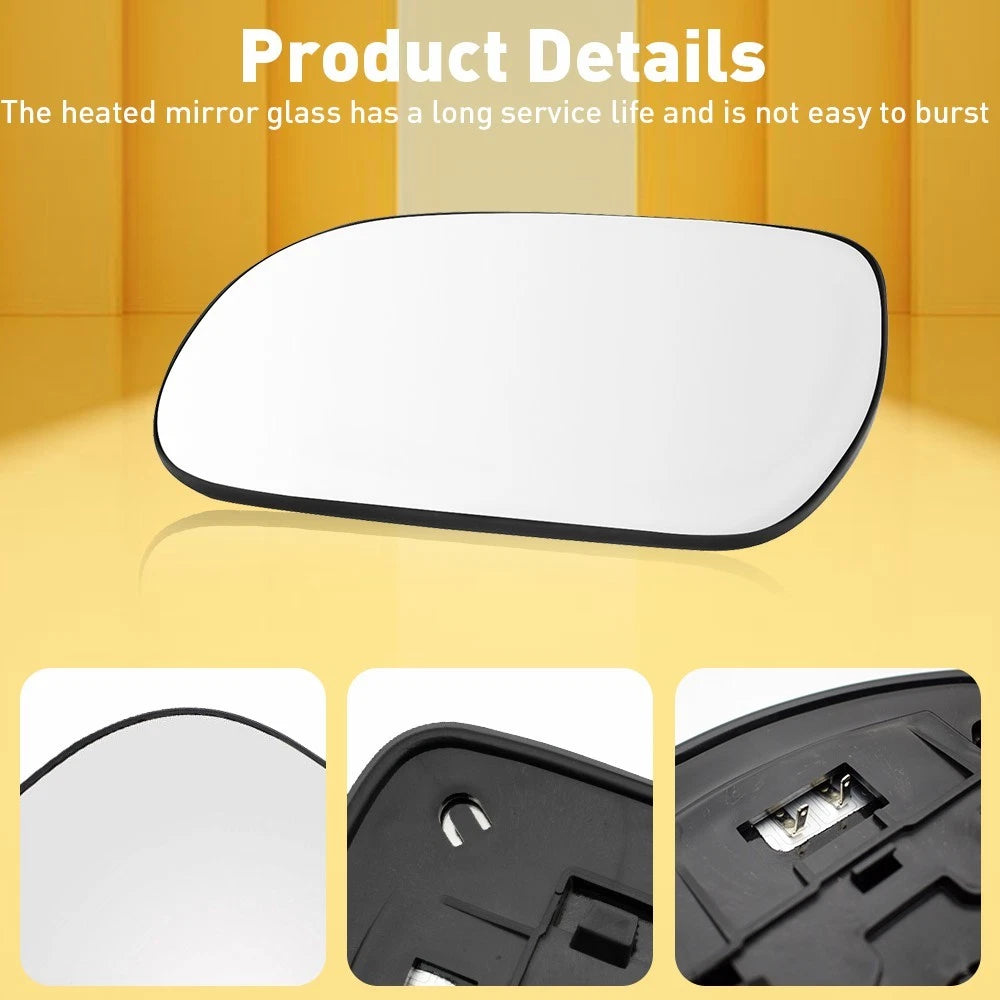 Power Heated Left Mirror Glass For 2004-2009 Lexus RX300 RX330 RX350 RX400H EOA 6B93BC-57