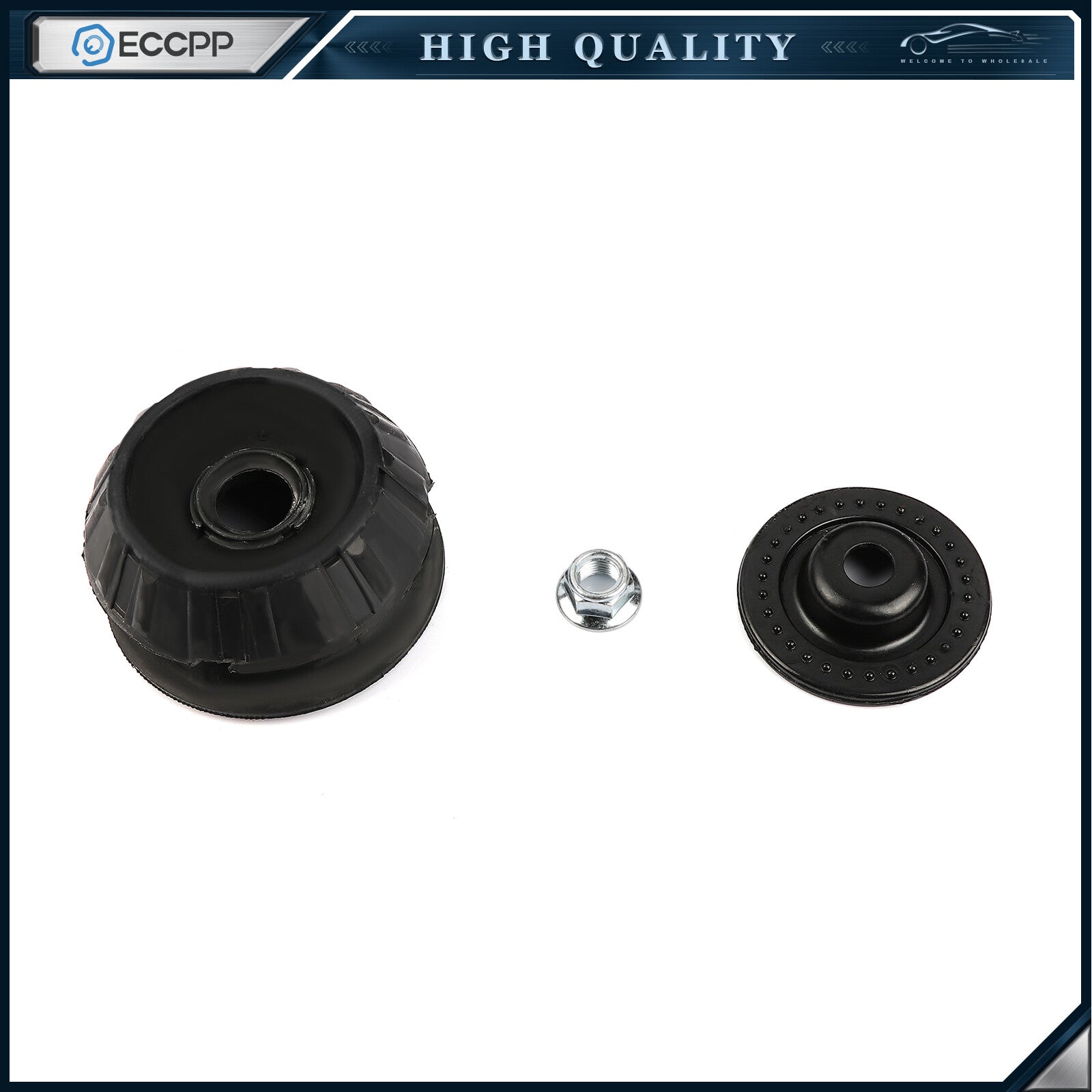 For Toyota Yaris 2006-2011 Complete Struts Shock Coil Spring Assembly Front ×2 6B93BC-57