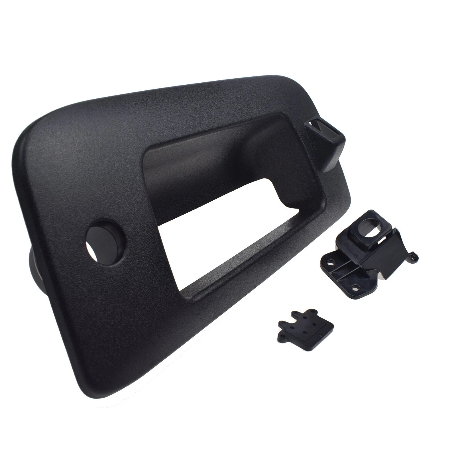 Tailgate Handle Bezel with Key & Camera Hole Set for Silverado Sierra 22755304 6B93BC-57
