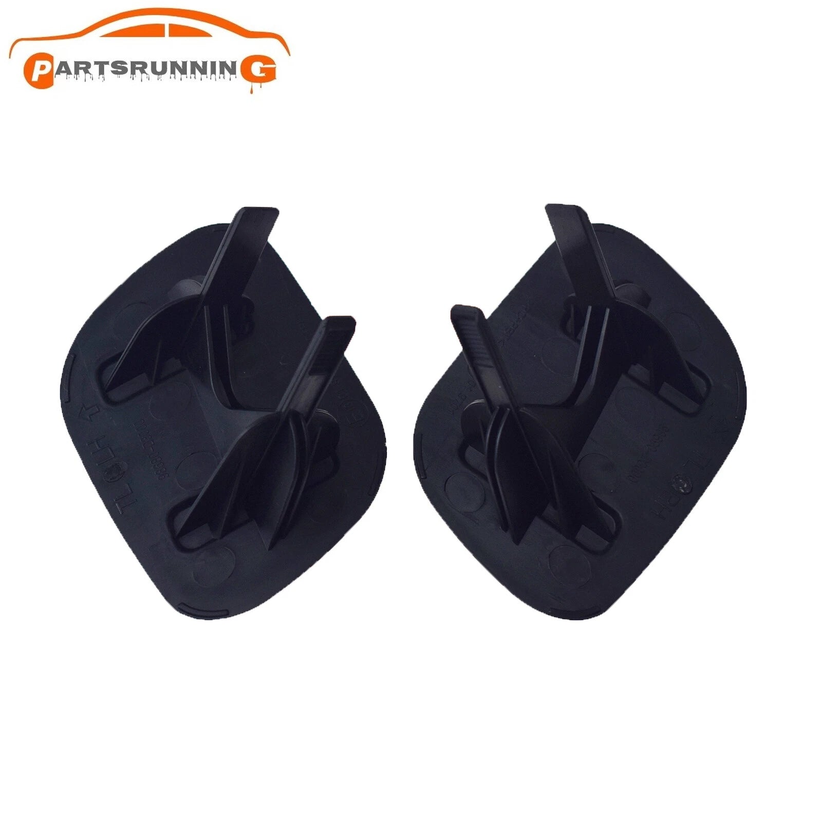 Headlight Lamp Washer Sprayer Cover Cap W/Nozzle Set For 15-18Hyundai Tucson 6B93BC-57