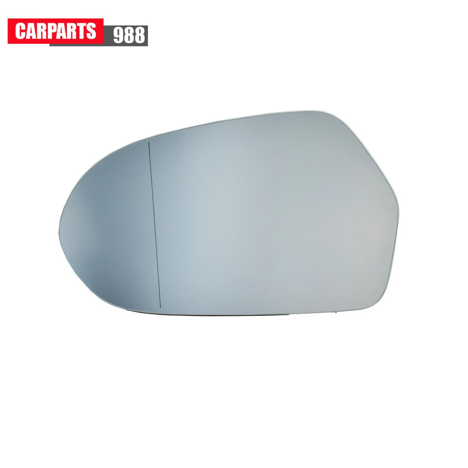 Heated Rearview Mirror Glass Left LH Side For Audi A6 C7 C7.5 S6 4G 2012-2018 6B93BC-57
