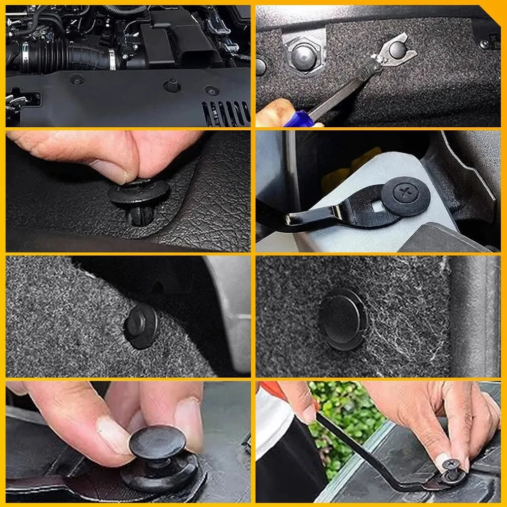146PCS For Toyota Fender Hood Door Bumper Trim Clip Retainer Fastener Assortment 6B93BC-57
