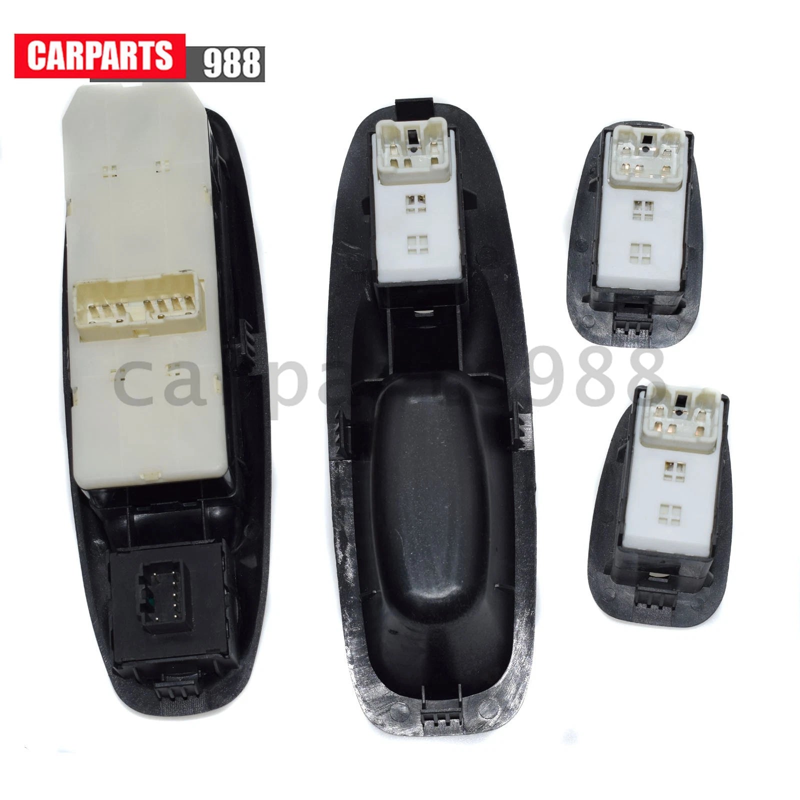 Power Window Switch Front Left & Right + 2x Rear Door For 2000-05 Hyundai Accent 6B93BC-57