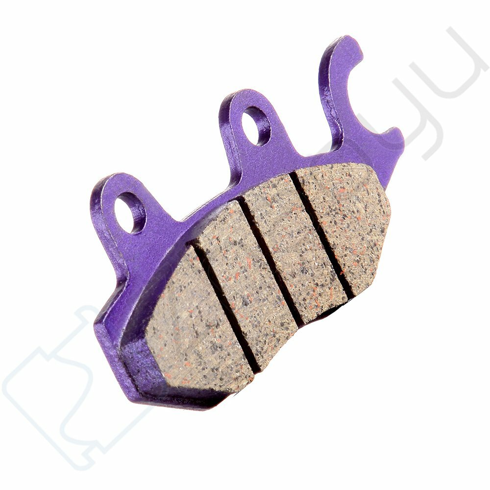 2 Pairs Brake Pads Front/Rear For Kawasaki KLR650 BN125A EX250J Carbon Fiber 6B93BC-57