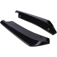 For Subaru WRX STI Spats Rear Splitter Bumper Lip Diffuser Canards Spoiler Black 6B93BC-57
