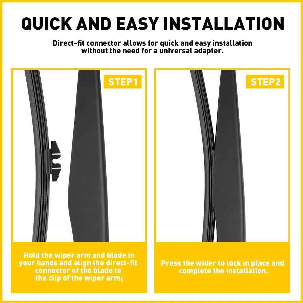 Rear Wiper Blade and Arm for 2016-2018 Volvo XC90 Back Window Windshield Wiper A 6B93BC-57