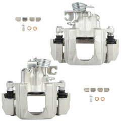 Rear Left Right Brake Calipers 2Pcs For 2010-2012 Ford Taurus 2012 Lincoln Mks 6B93BC-57