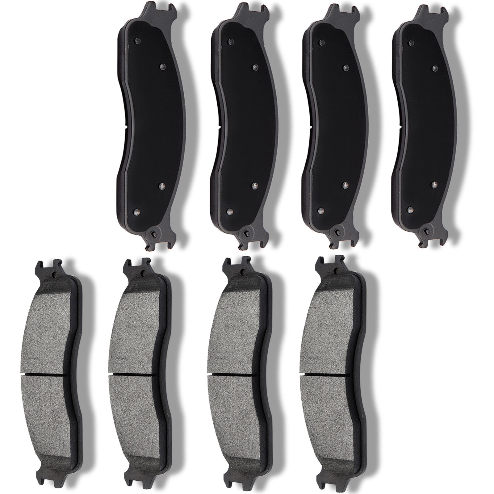 Front Rear Brake Metallic Pads For Dodge Ram 1500 2006-2008 2500 3500 2003-2008 6B93BC-57