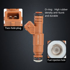 5PCS Fuel Injectors For Volvo C70 S60 S70 V70 2.4L Volvo XC90 XC70 V70 2.5L 6B93BC-57