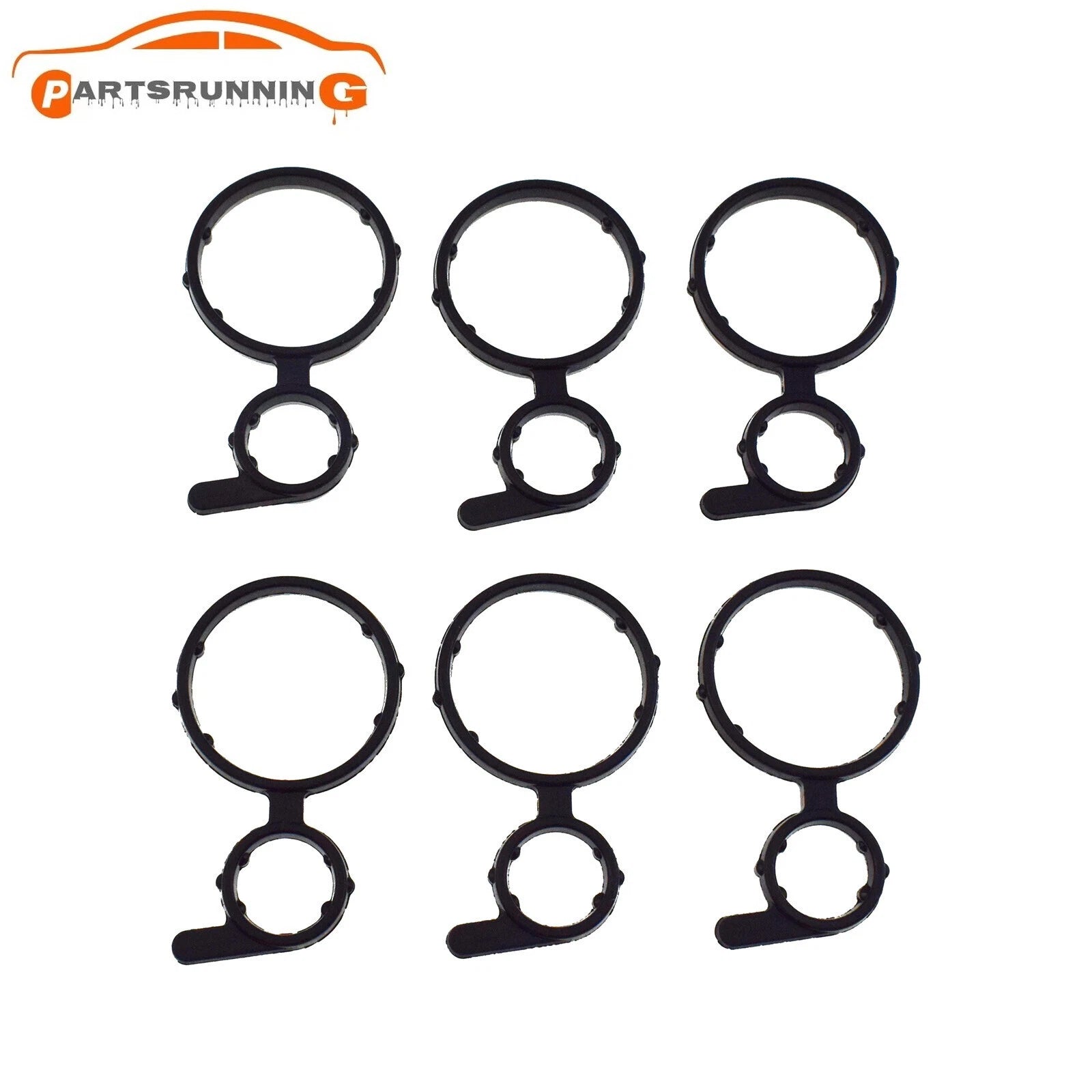 6x Cylinder Head Gasket Seal 11317801703 for BMW X1 X3 X5 X6 E90 E91 E92 E93 F30 6B93BC-57