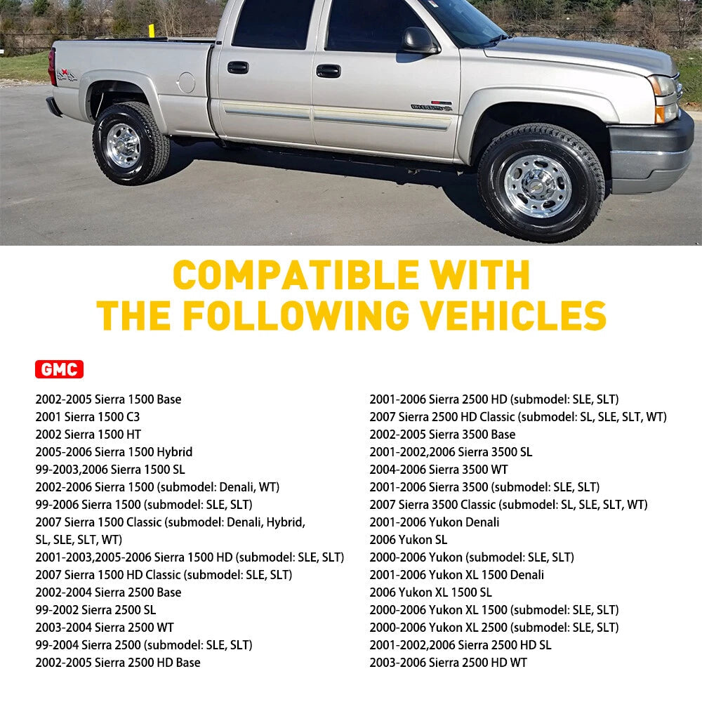 Rear Side Passenger Exterior Handle Door For 04-06 Chevrolet Silverado 1500 EOA 6B93BC-57