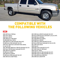 Rear Side Passenger Exterior Handle Door For 04-06 Chevrolet Silverado 1500 EOA 6B93BC-57