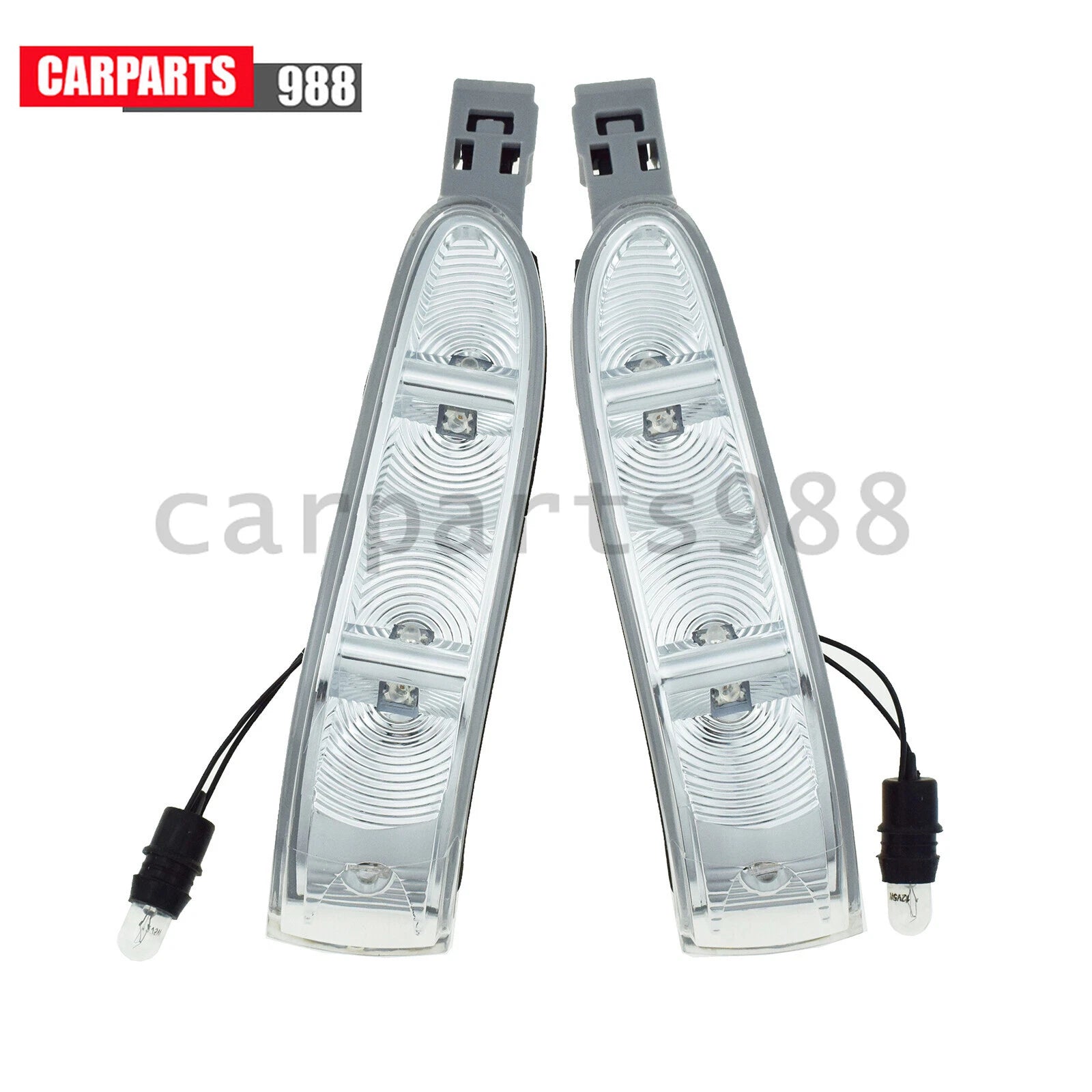 Pair Door Mirror Turn Signal Light For Mercedes W164 ML350/500 GL320 1648200521 6B93BC-57