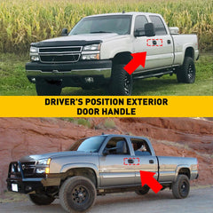 1PCS Front Left Outside Door Handle Fit Avalanche Chevy Silverado GMC Yukon EOA 6B93BC-57