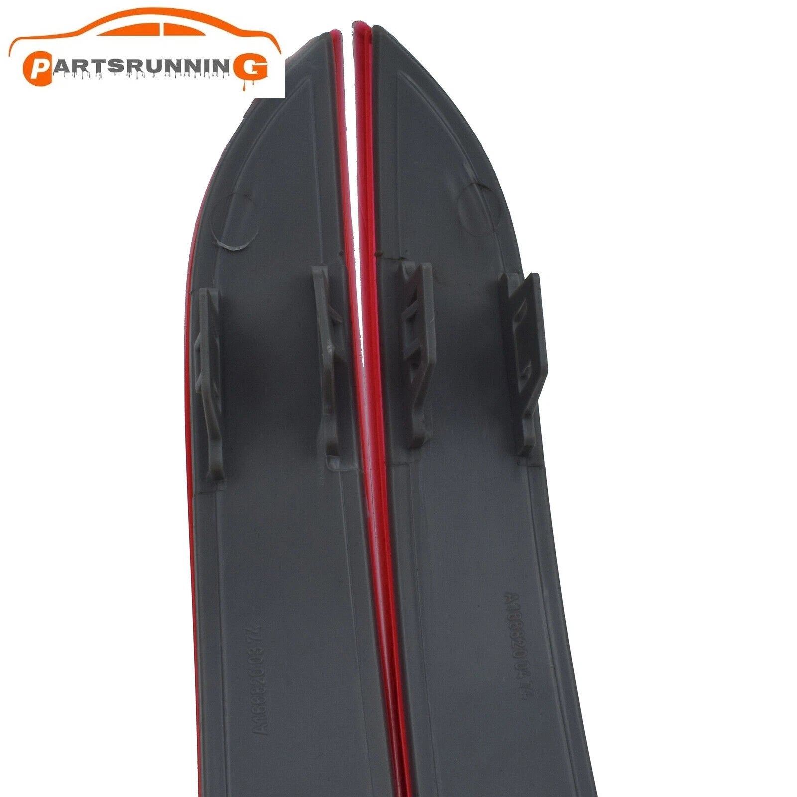 1668200474 Pair Rear Bumper Reflector For Mercedes Benz GL GL350 GL450 2013-2016 6B93BC-57