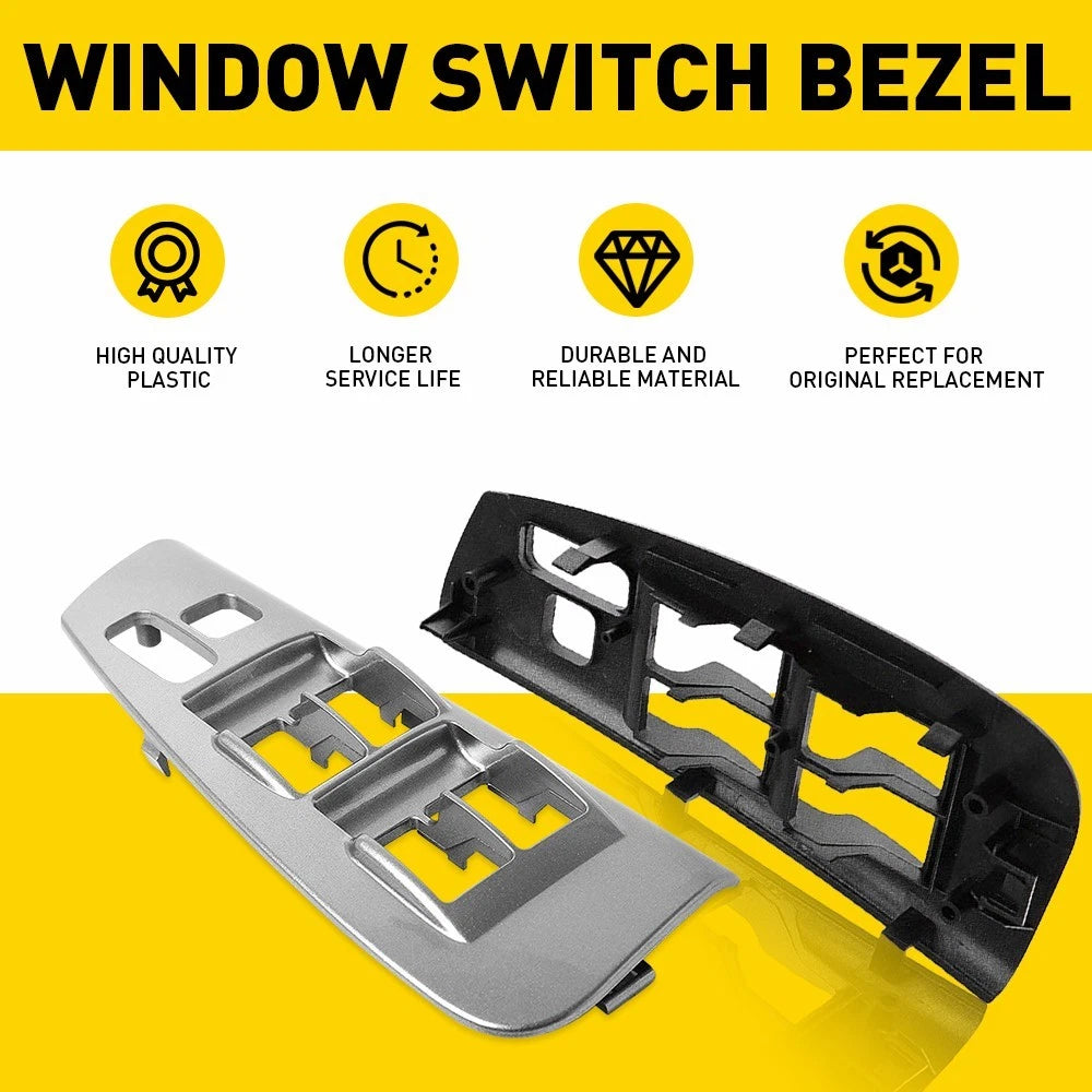 Driver Side Window Switch Trim Bezel Plate For Toyota Corolla Matrix 03-2008 EOA 6B93BC-57