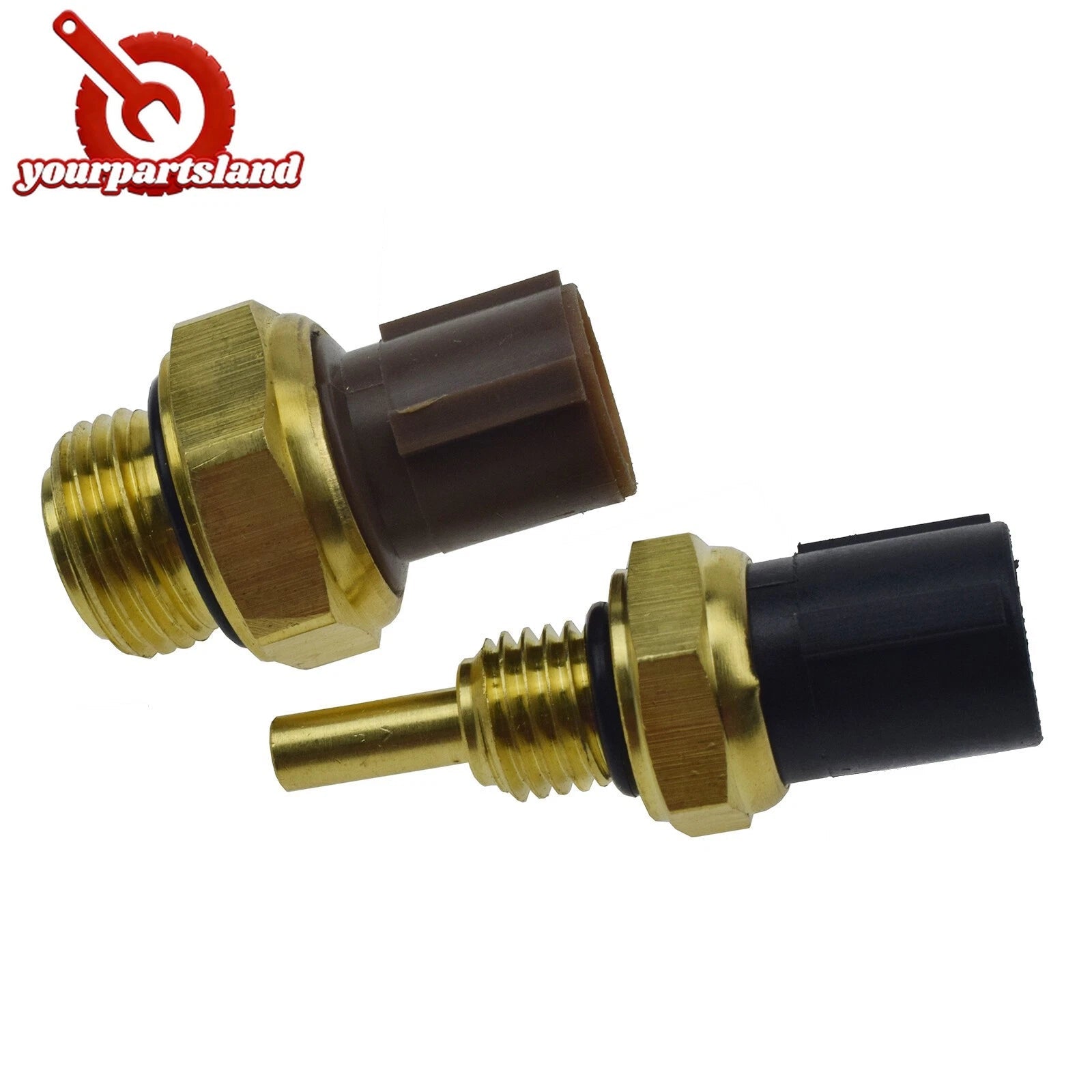 Cooling Fan Switch & Coolant Sensor & Connectors For Honda Odyssey Accord Pilot 6B93BC-57