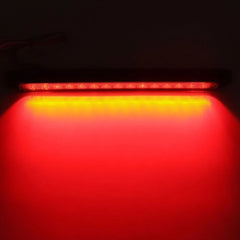 Universal 15-LED 3rd Brake Light Car Rear Window High Mount Red Stop Tail Lamp E 6B93BC-57