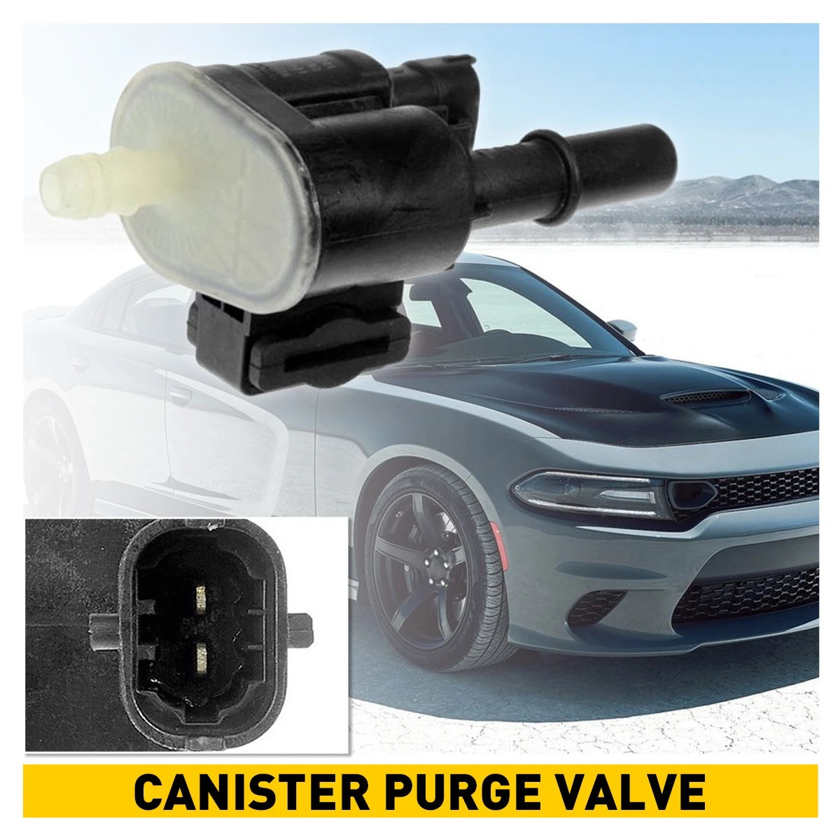 EVAP EMISSON VAPOR CANISTER PURGE SOLENOID VALVE FITS 2014-2020 DODGE DURANGO EA 6B93BC-57