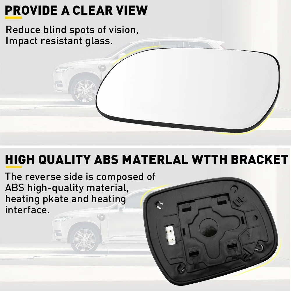Power Heated Left Mirror Glass For 2004-2009 Lexus RX300 RX330 RX350 RX400H EOA 6B93BC-57