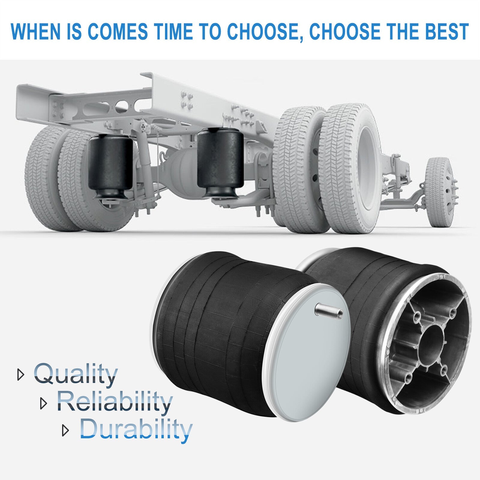 Pair Air Suspension Spring Air Bags W01-358-9270 For ContiTech Goodyear 1R13-119 6B93BC-57