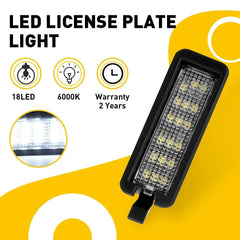 For 2015-20 Dodge Charger Chrysler Challenger 300 LED License Light Plate 6500K 6B93BC-57