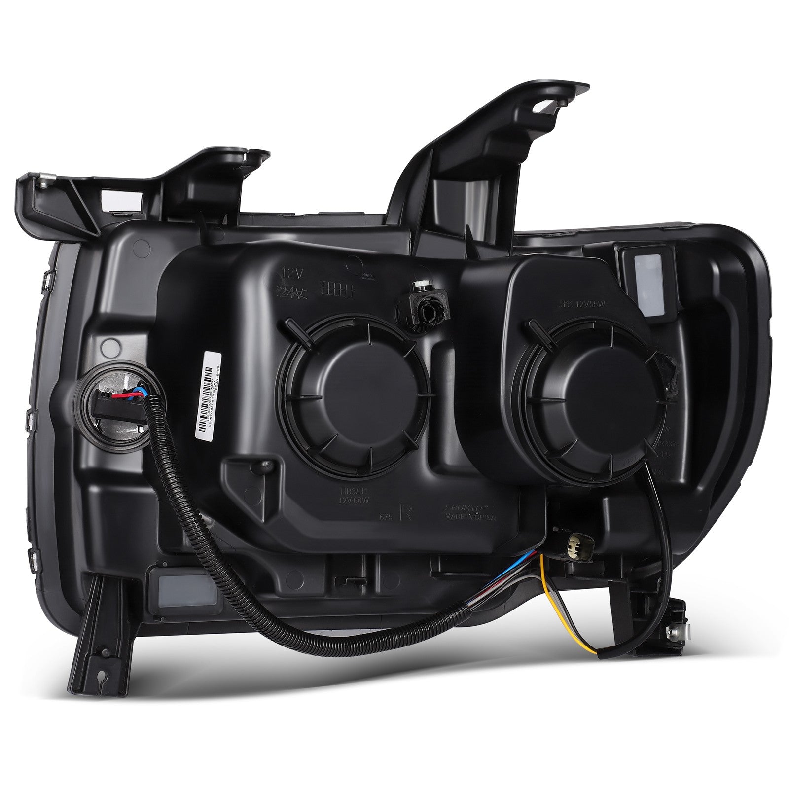 ECCPP Headlights Assembly For GMC Canyon 2.5L 2.8L 3.6L 2015-2022 Pair Black 6B93BC-57