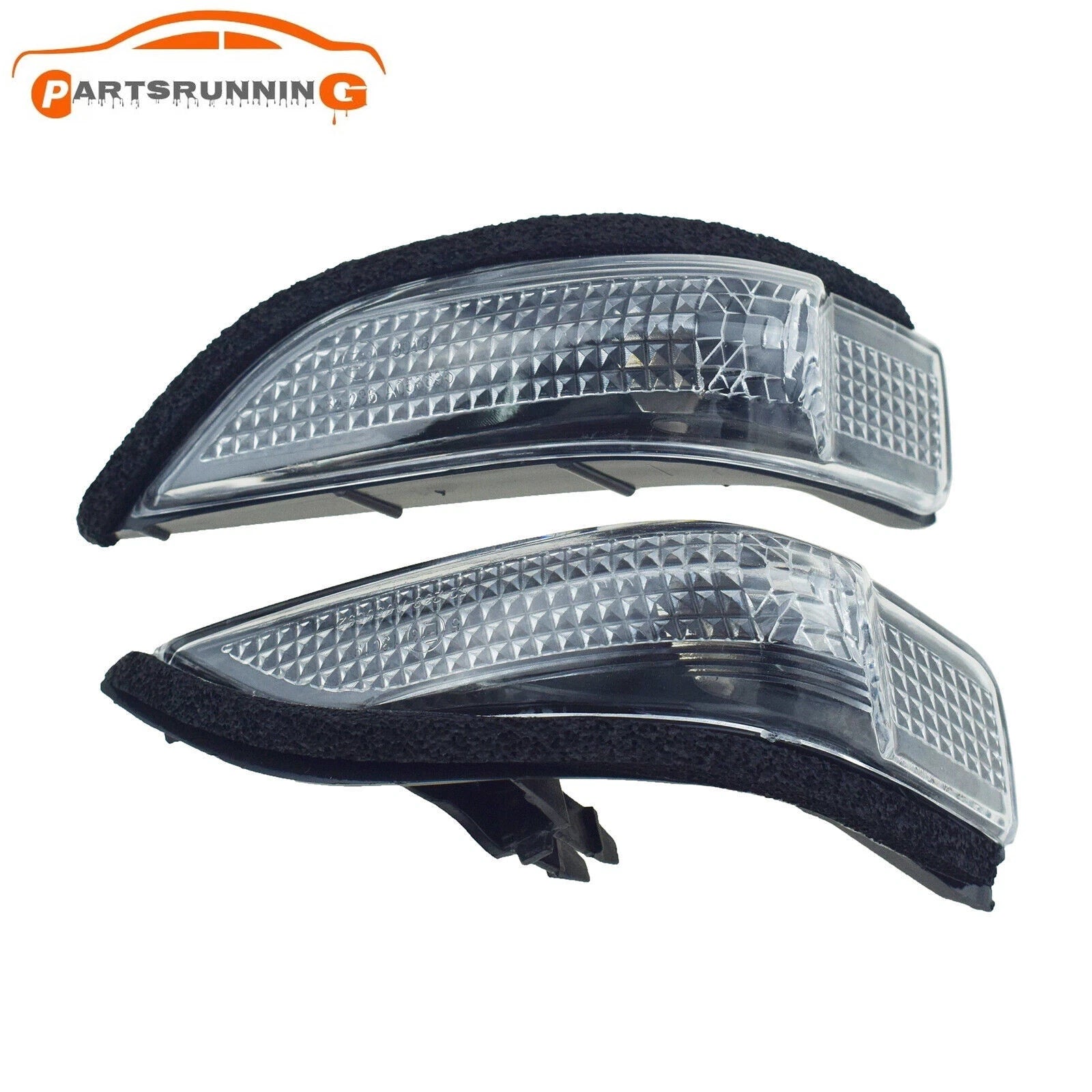 Pair Left Right Mirror LED Turn Signal Indicator Light For Toyota Yaris 2011-19 6B93BC-57