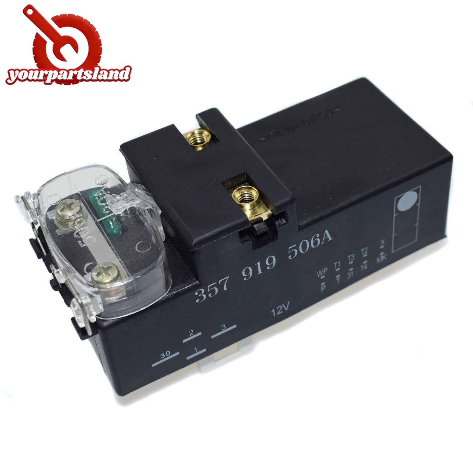 Fit VW Golf JettaPassat Engine Cooling Fan Control Switch Relay Module 3A0919506 6B93BC-57